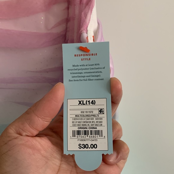 Princess Dress Size XL (14) - Picture 8 of 9